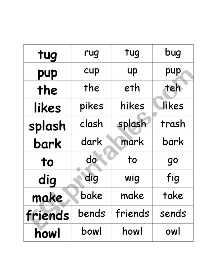Vocabulary word tracing ESL worksheet by countrylover