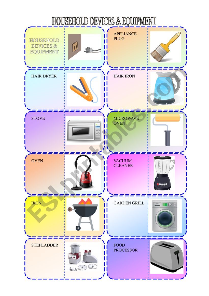 Domino - household devices and equipment