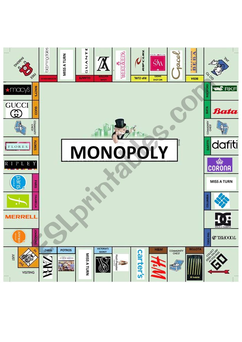 ESL Monopoly Boardgame – ESL Shop