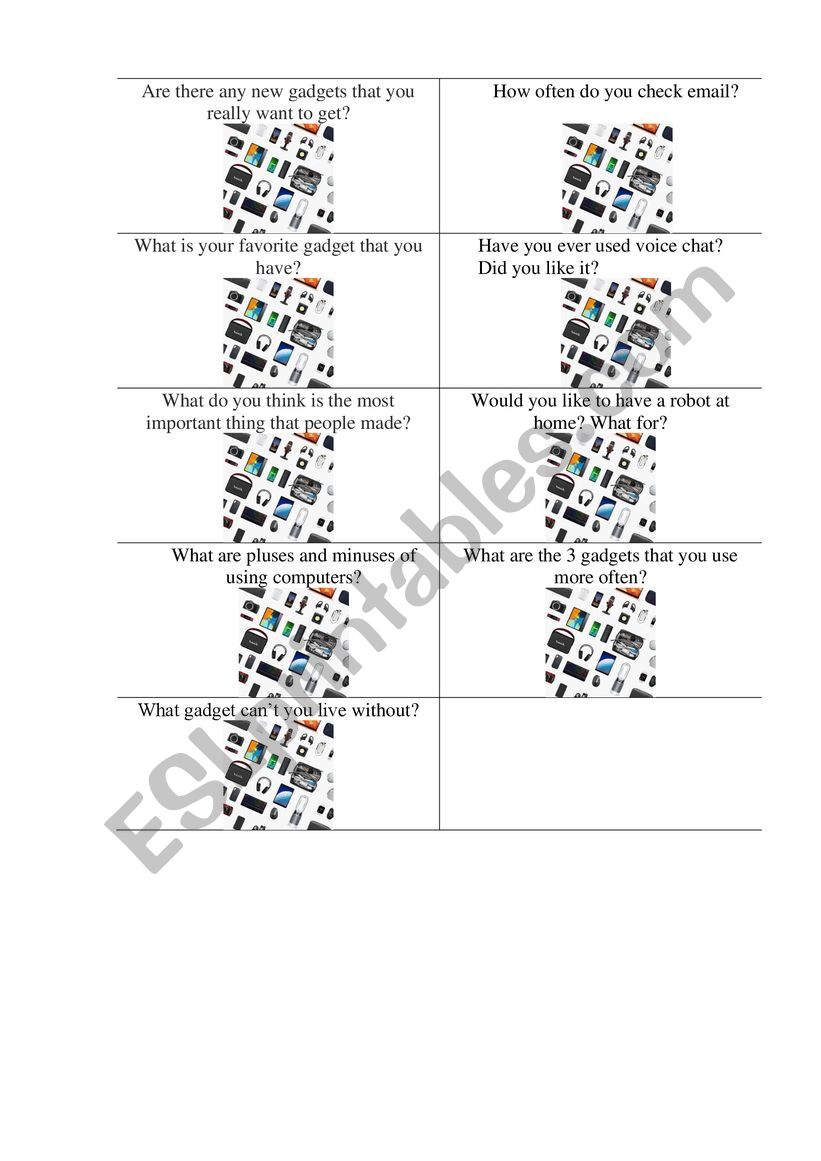 walkie worksheet