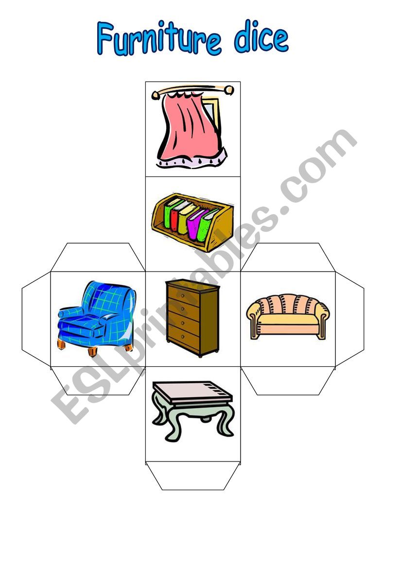 Furniture worksheet