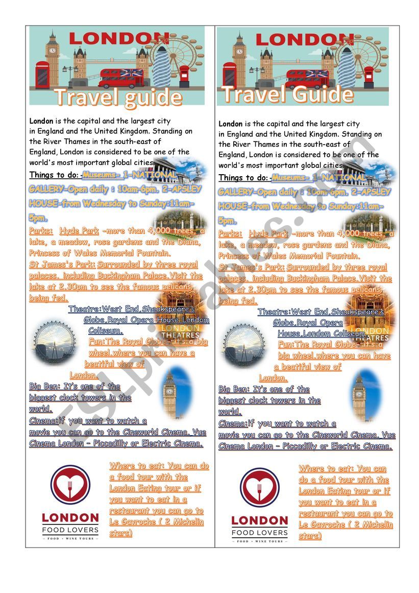 travel teaching guide