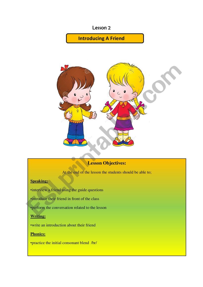 secondary level worksheet