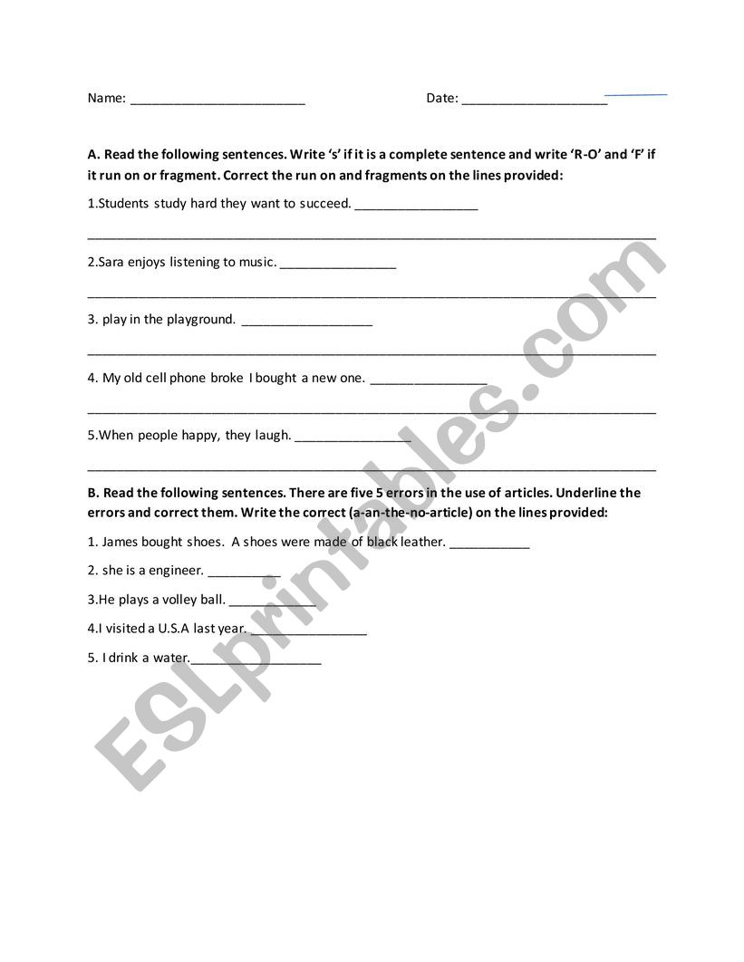 editing-worksheet-for-run-on-fragments-and-articles-esl-worksheet-by-fozi