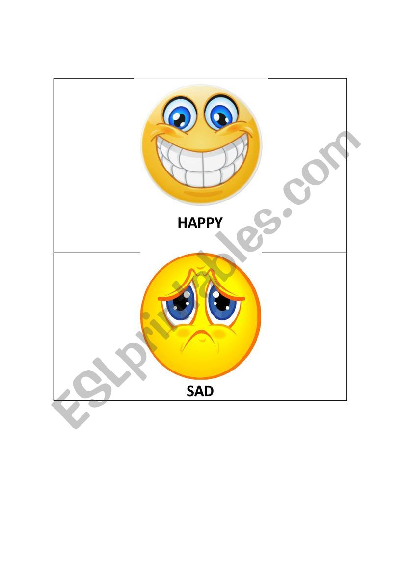 Feelings worksheet