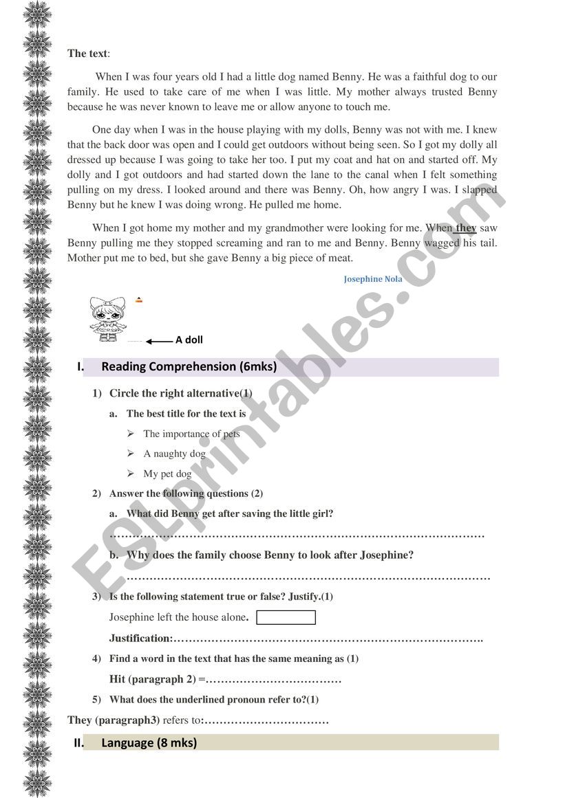 end of term exam 8th grade worksheet