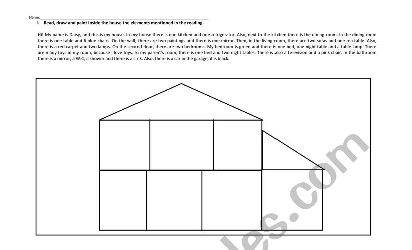 THERE IS - THERE ARE worksheet