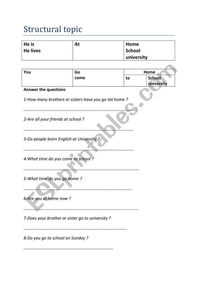 consolidation worksheet