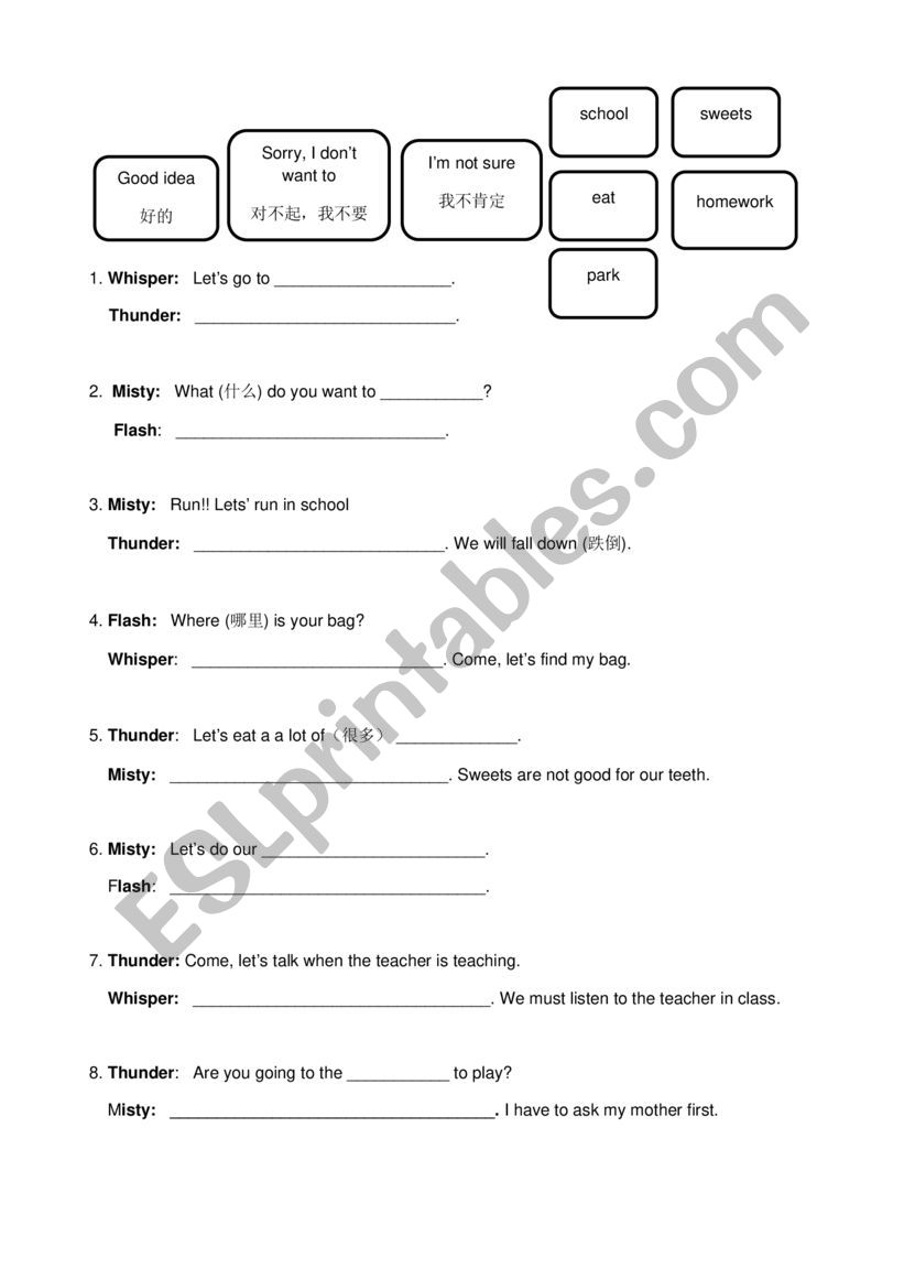 English Exercise ESL Worksheet By Khimsiangteo