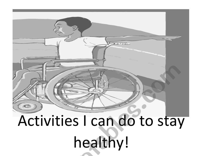 health activities  worksheet