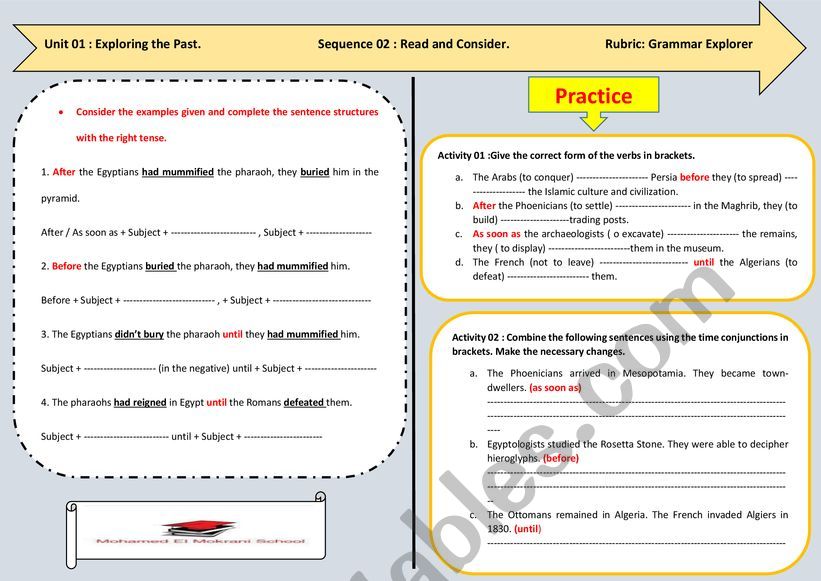 Expressing Time worksheet