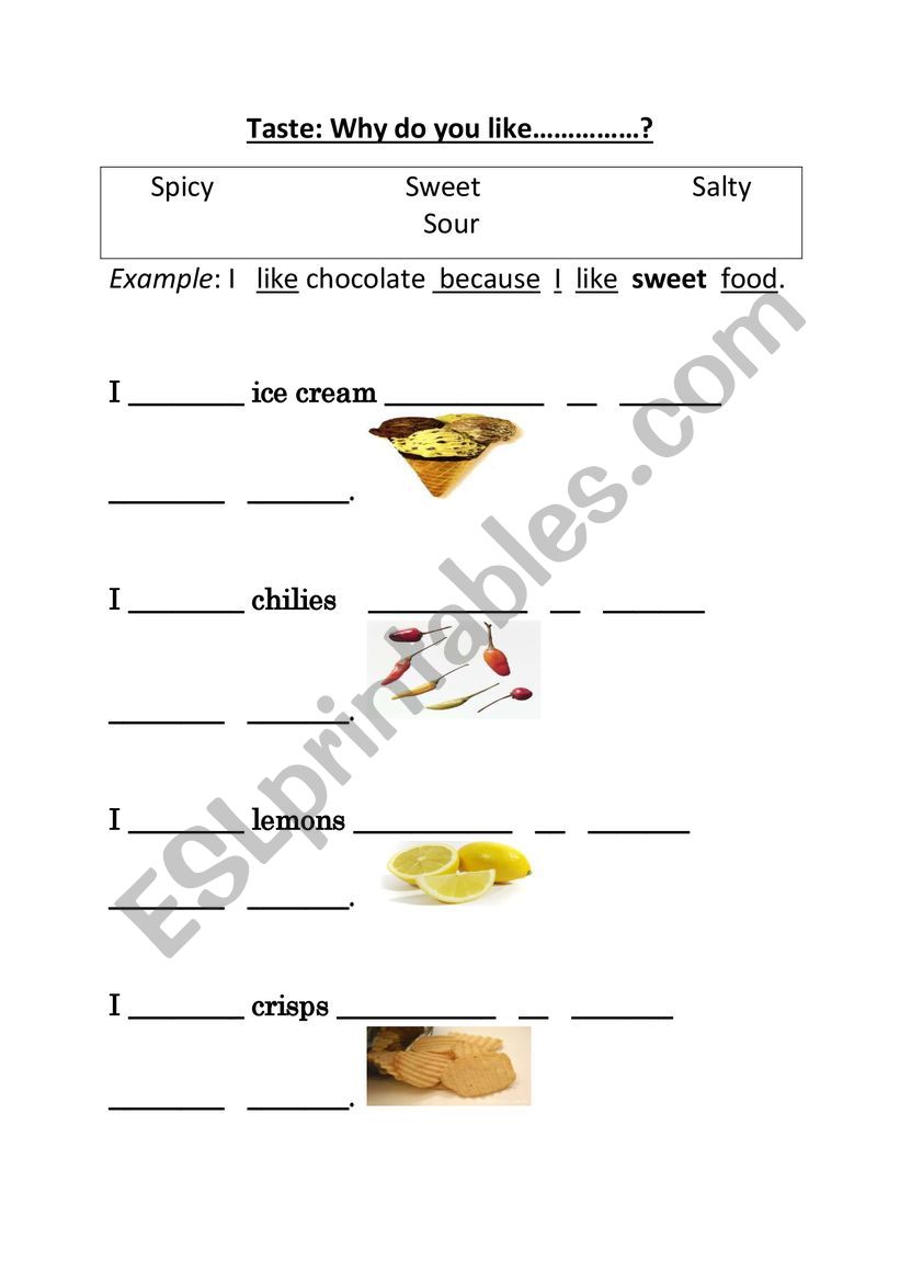Adjectives worksheet