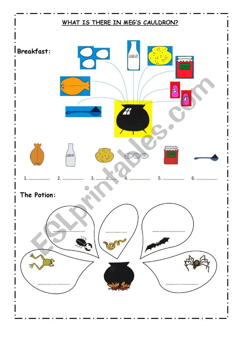 Meg and mog worksheet