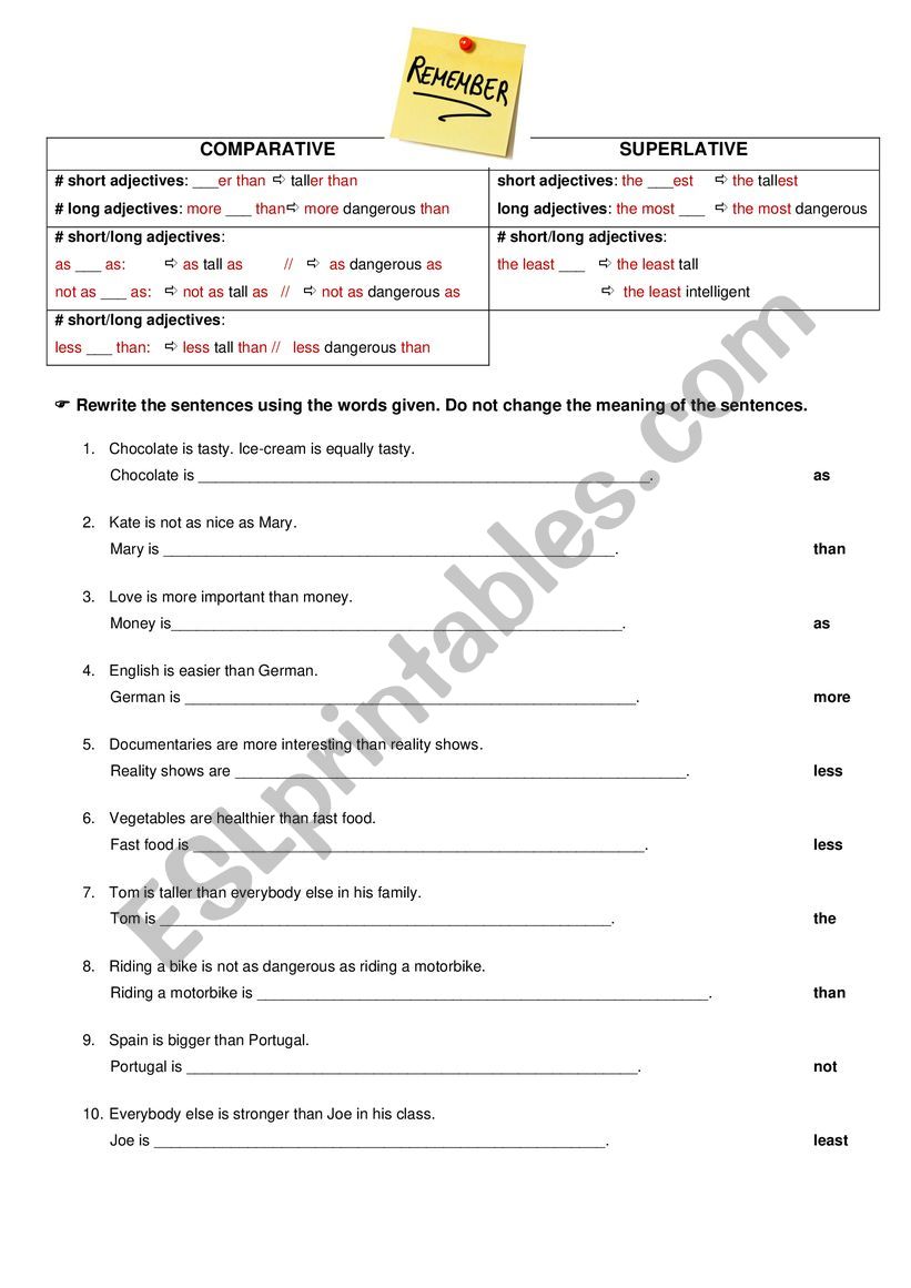 rewriting-sentences-comparisons-esl-worksheet-by-zizinha