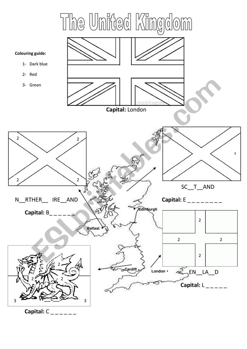 Countries that are part of the United Kingdom