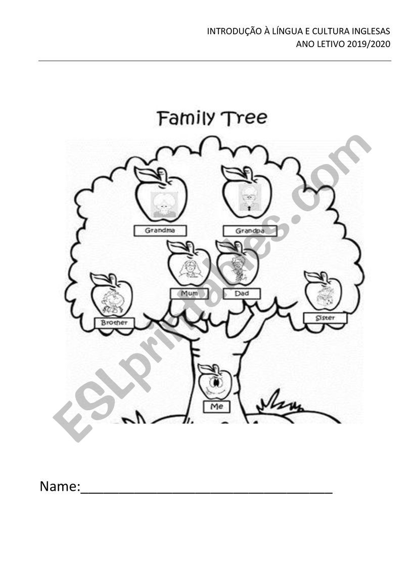 Family worksheet