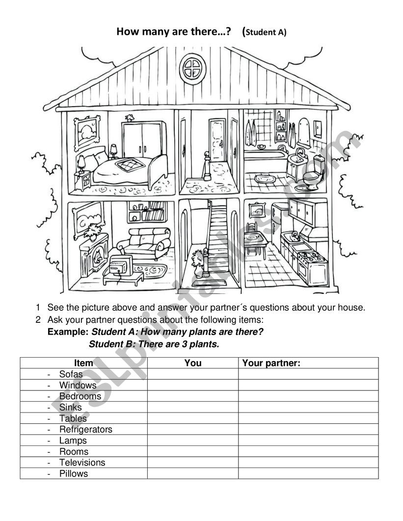 How many are there...? worksheet