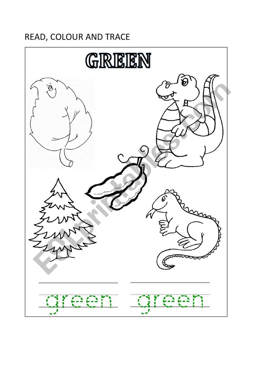 green worksheet