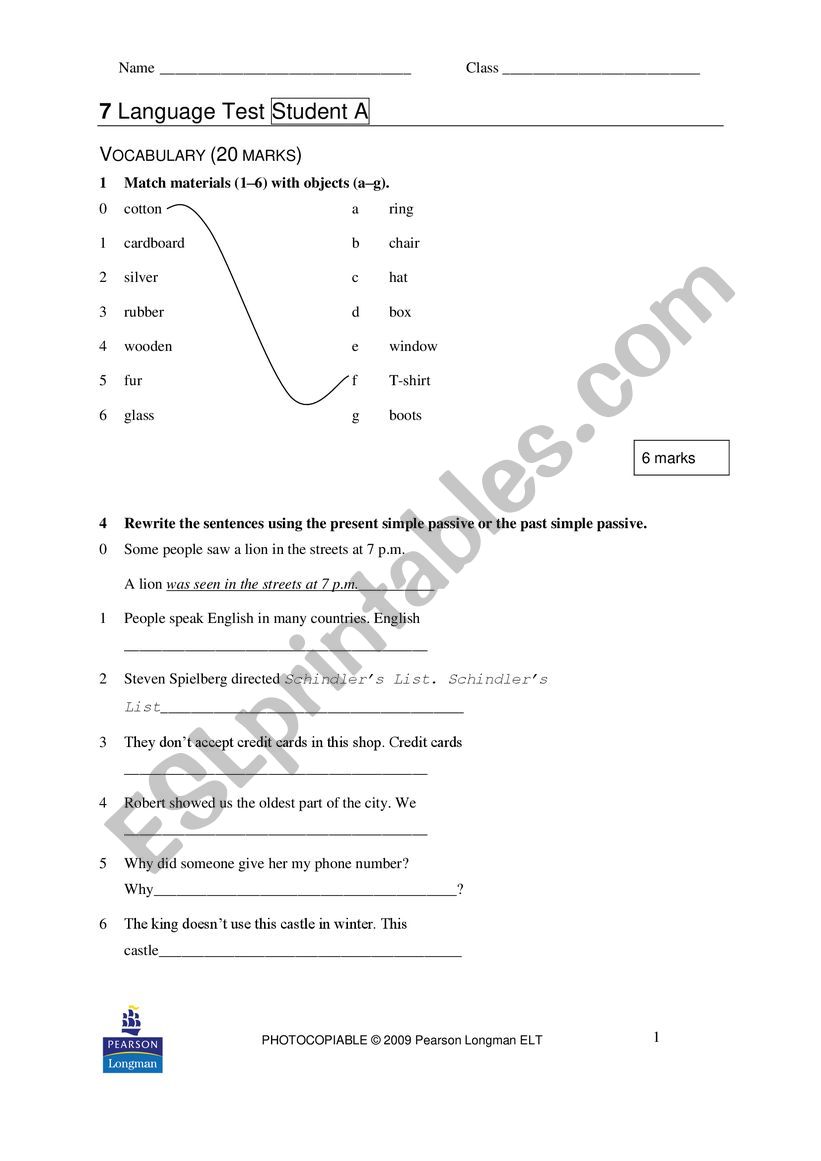 Upbeat Pre Intermediate  worksheet