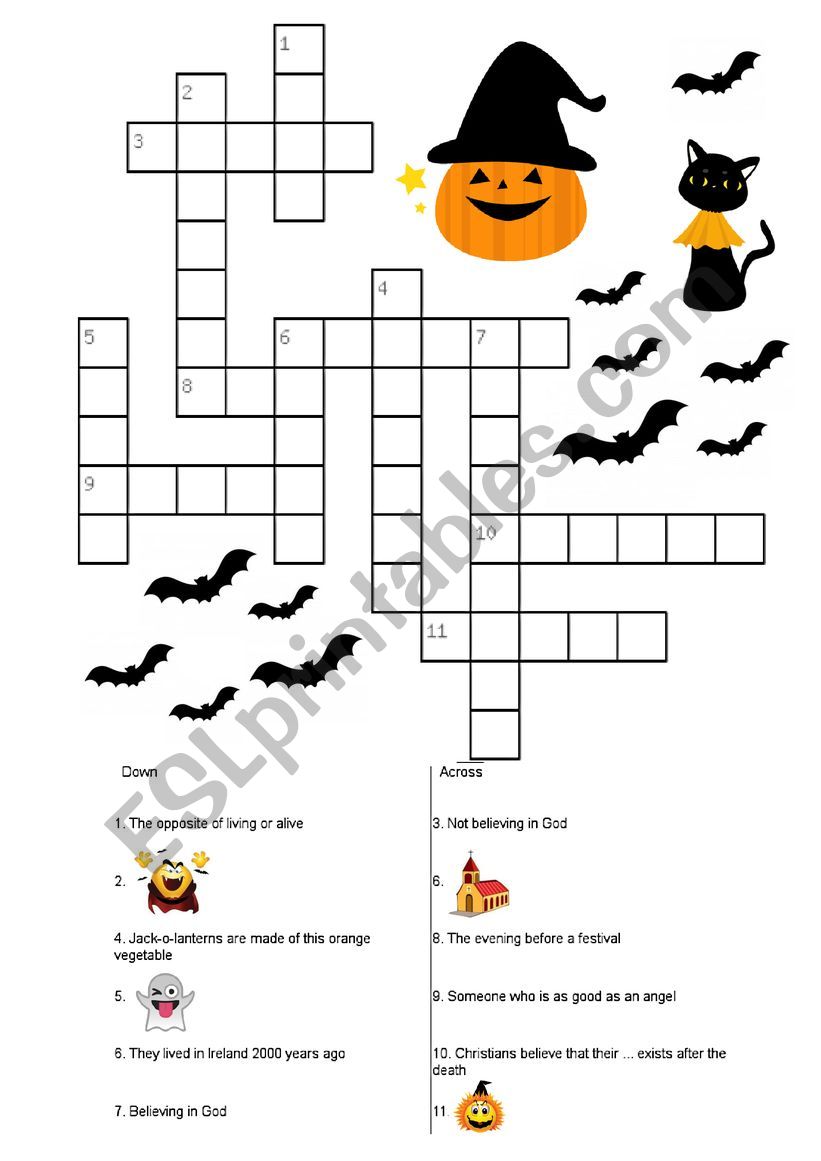 Halloween history - a follow up activity