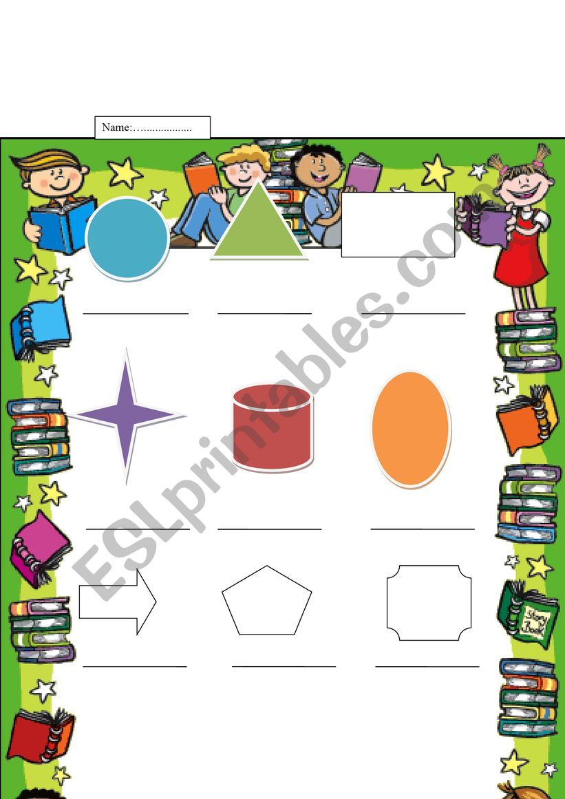 Shape worksheet