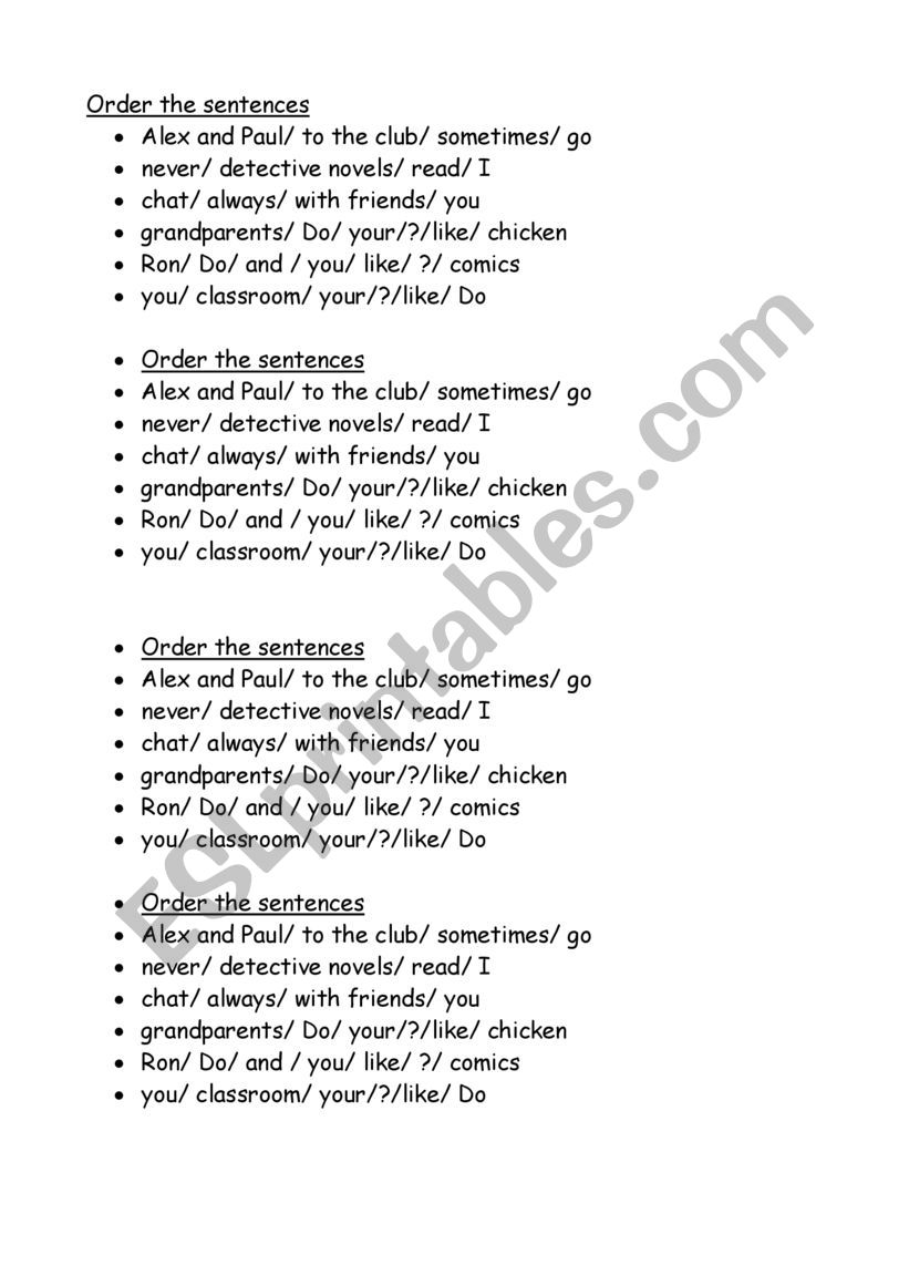order-the-sentences-esl-worksheet-by-flowers87