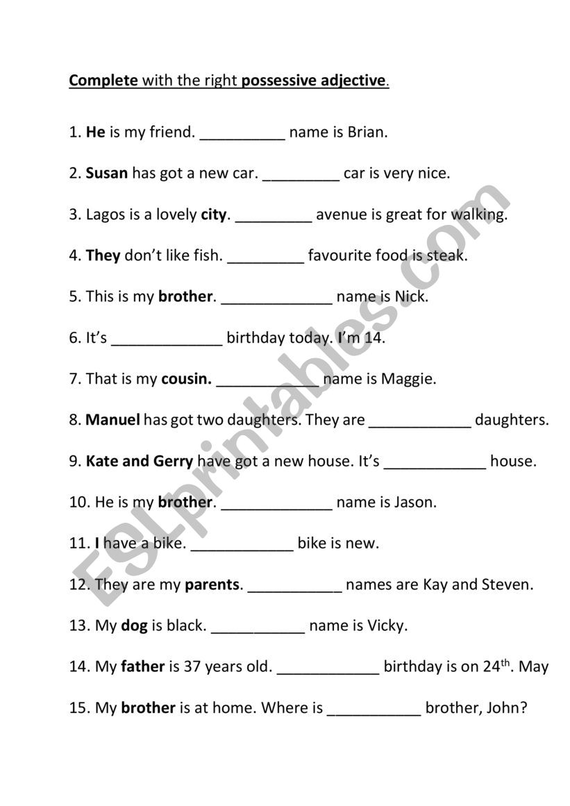 possessive-adjectives-esl-worksheet-by-pushpaganegoda