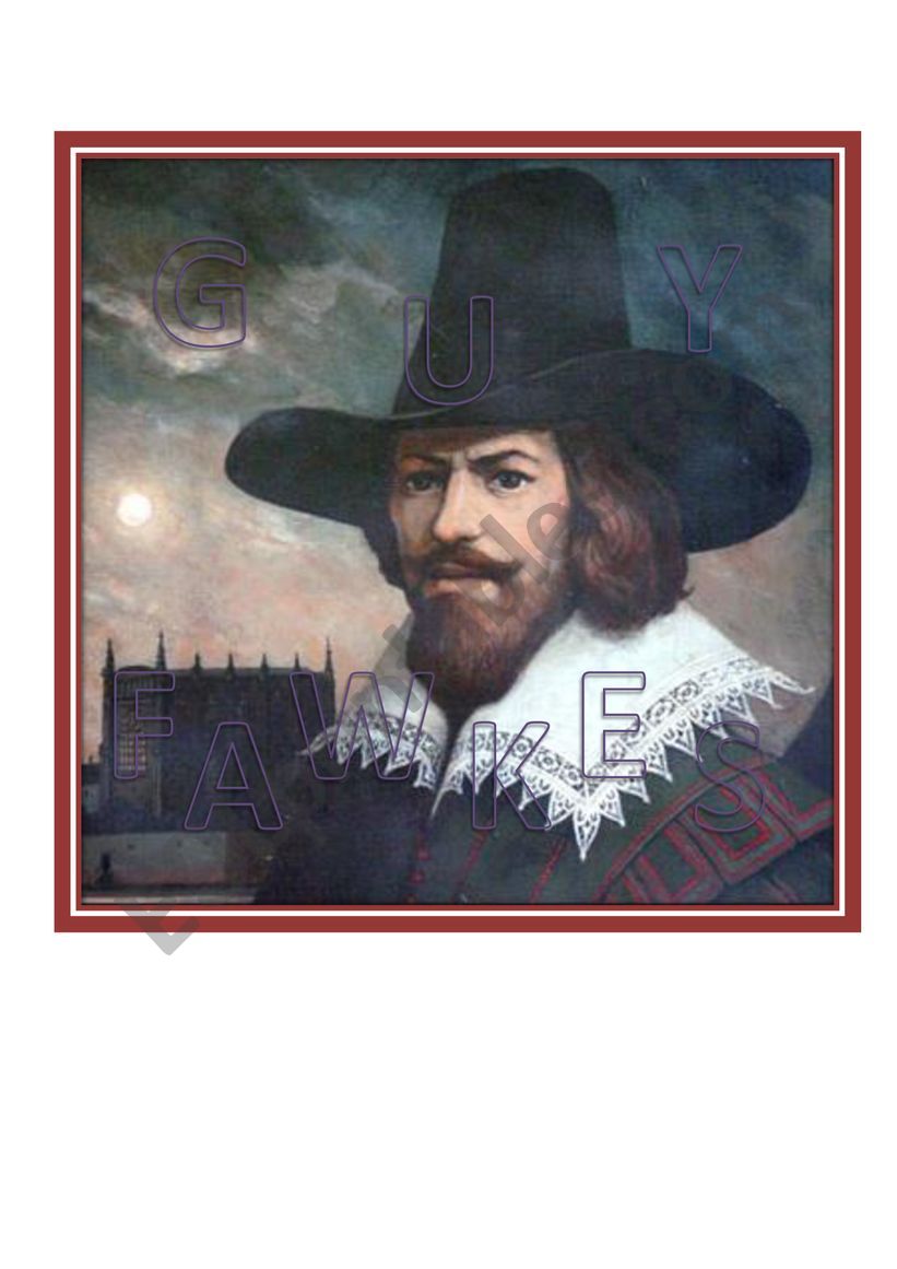 Guy Fawkes - ESCAPE ROOM - start