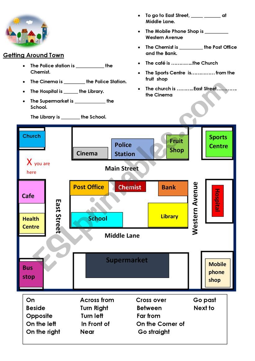 asking-for-directions-esl-worksheet-by-simonyang90