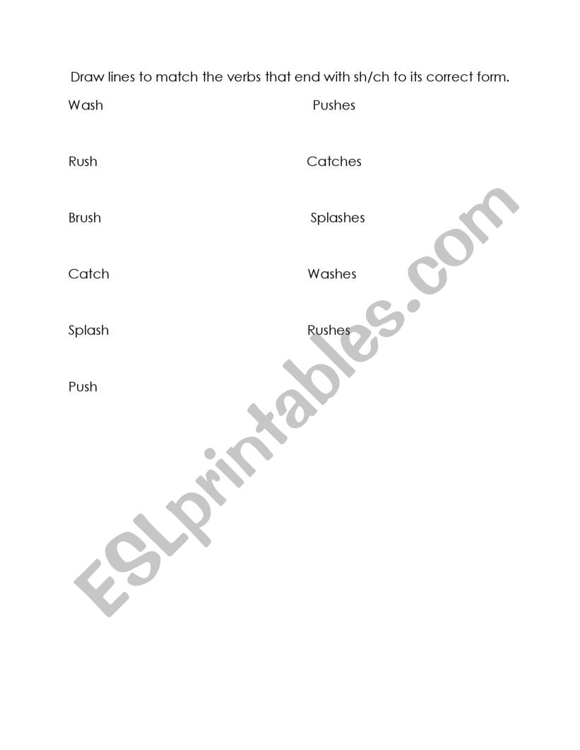 verbs-ending-with-sh-and-ch-add-es-esl-worksheet-by-nez1