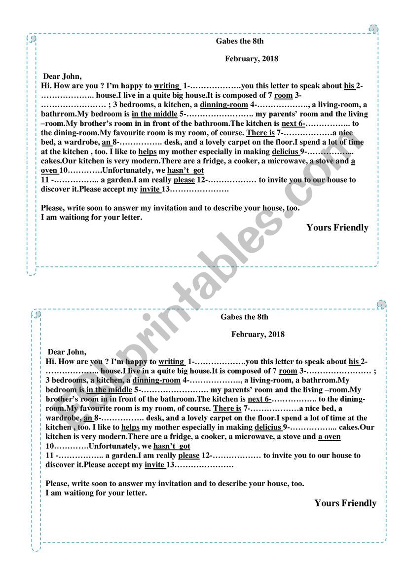 worksheet worksheet