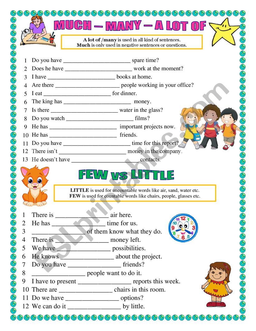 clear explaination about english quantifiers pdf