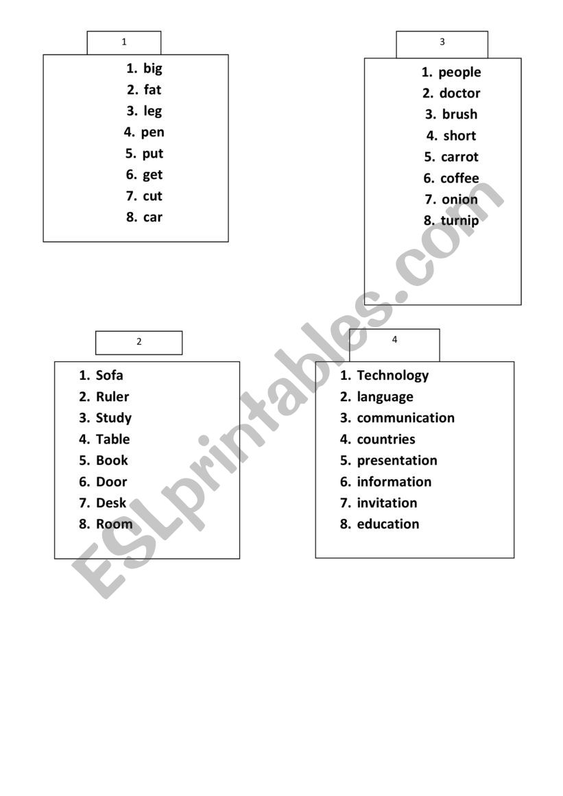  spelling be worksheet for beginners