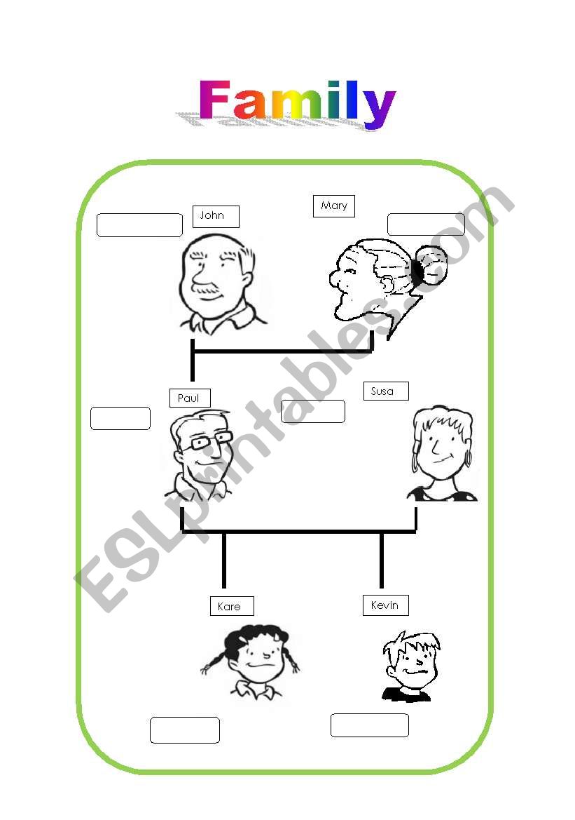 Family worksheet