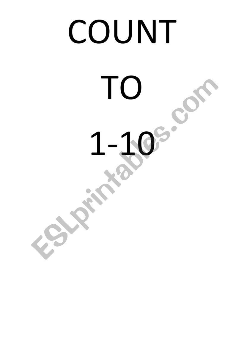 numbers worksheet