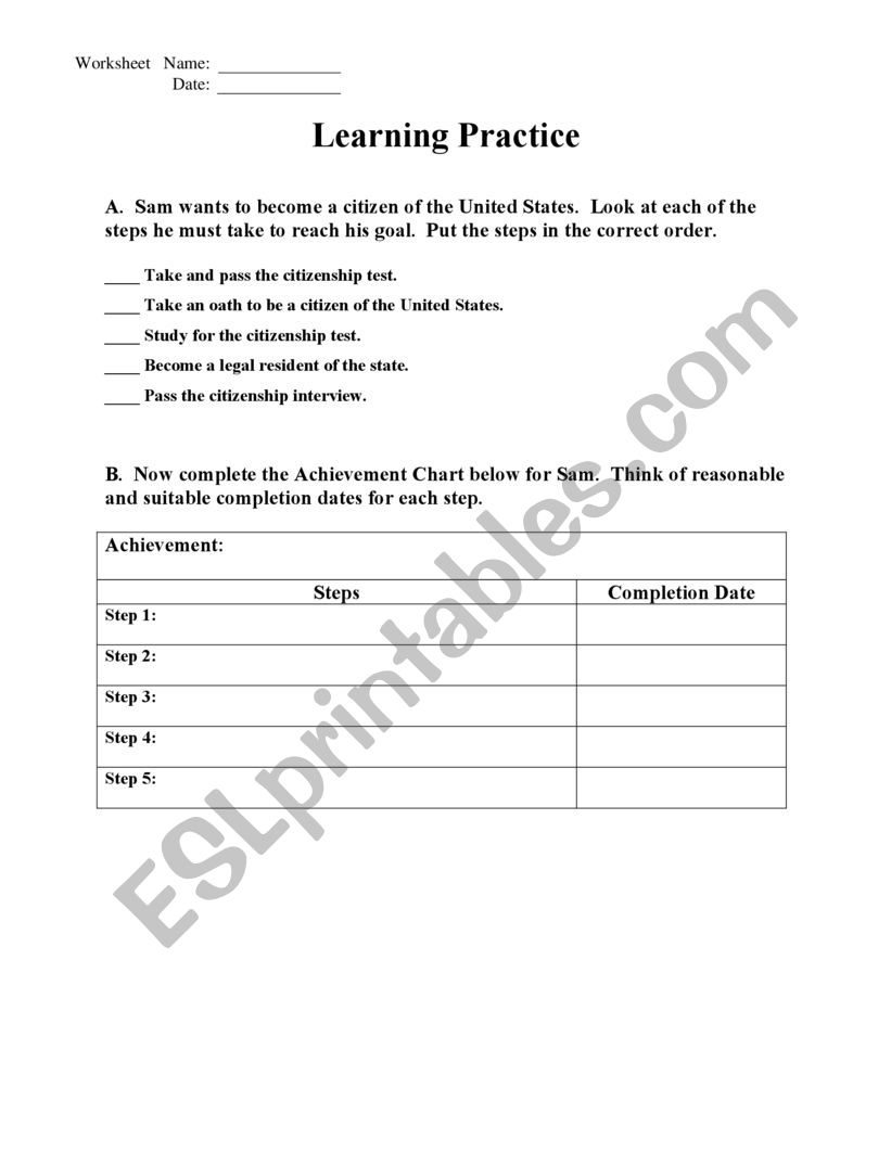 Simple Present worksheet