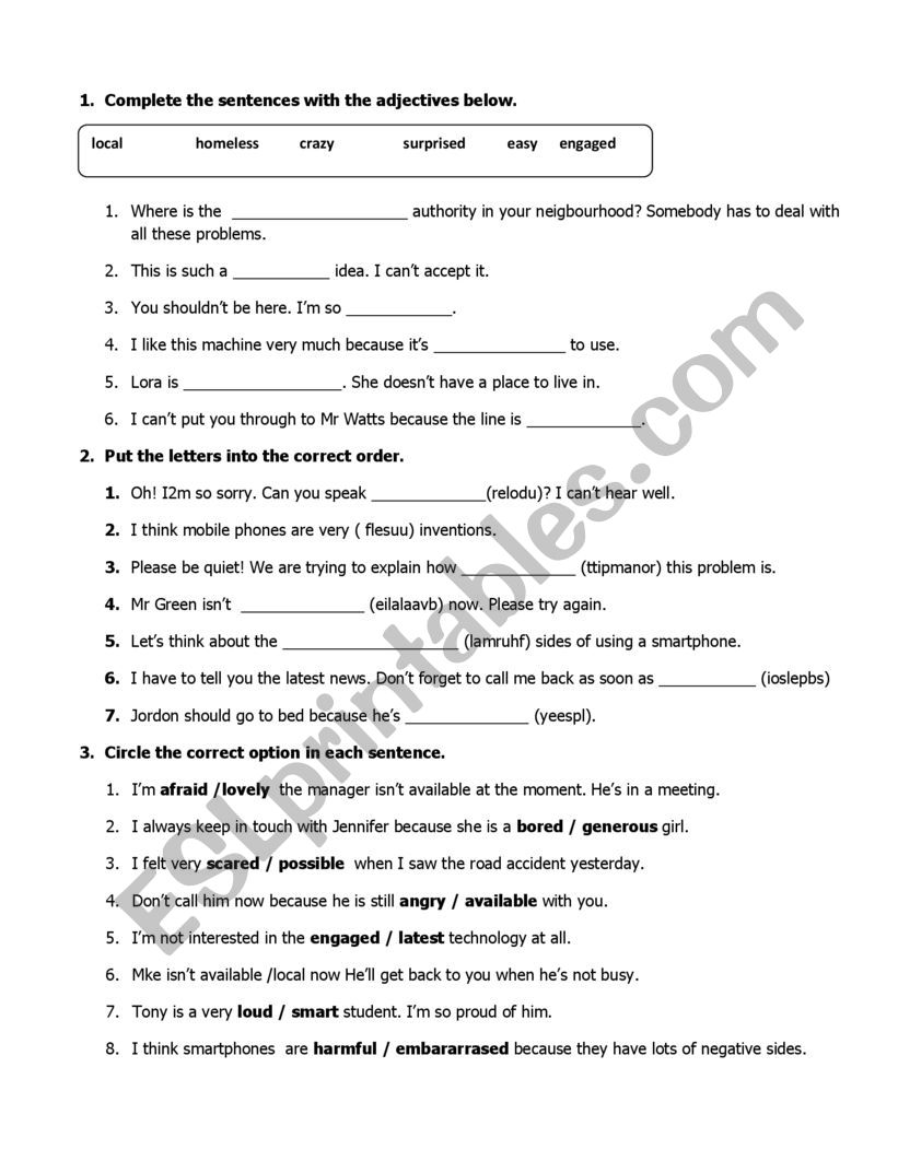 lgs preparation worksheet