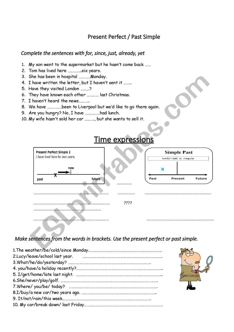 Present Perfect / Past Simple 