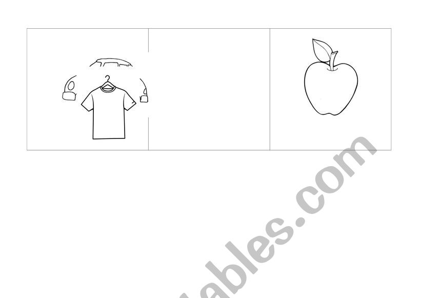 Colours worksheet