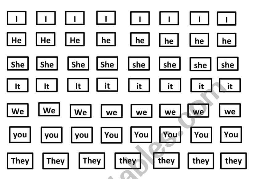 Present Continuous Tense Sentence Building