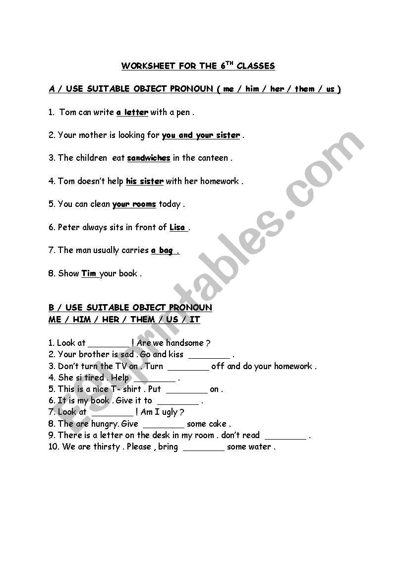 worksheet about possesives worksheet