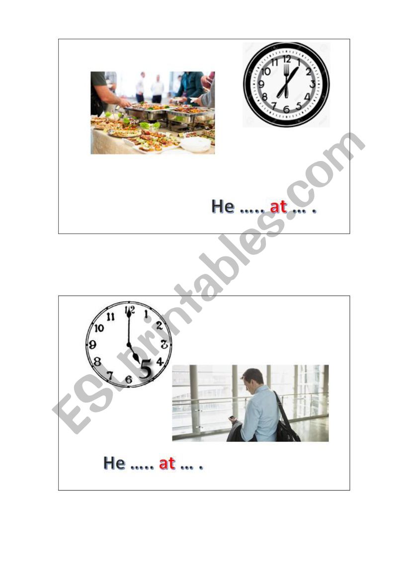 Daily Routine. Part II worksheet