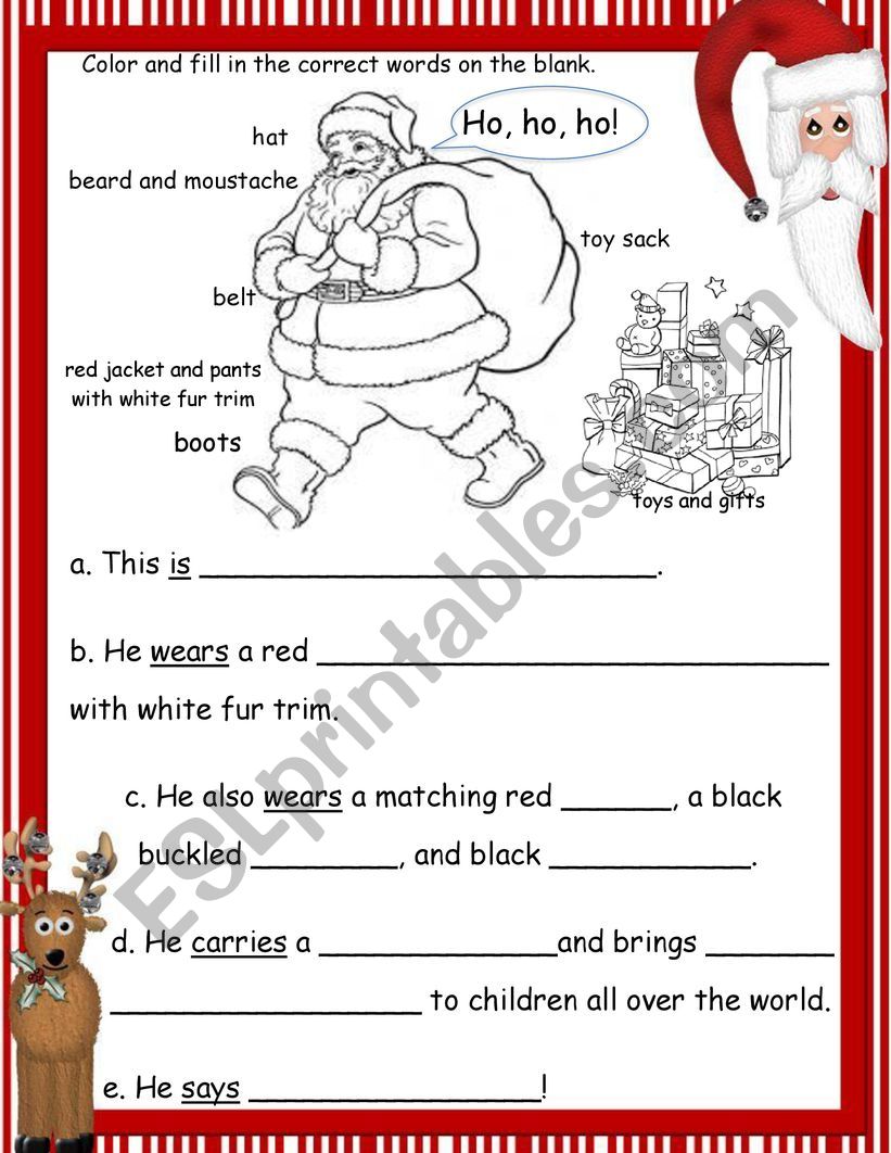Santa Claus: Christmas Sentence