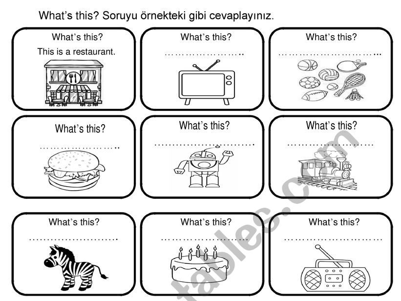 what is this? worksheet