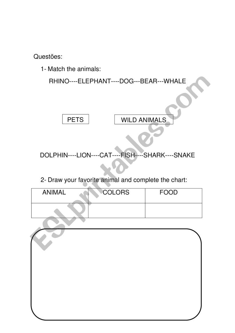Test worksheet