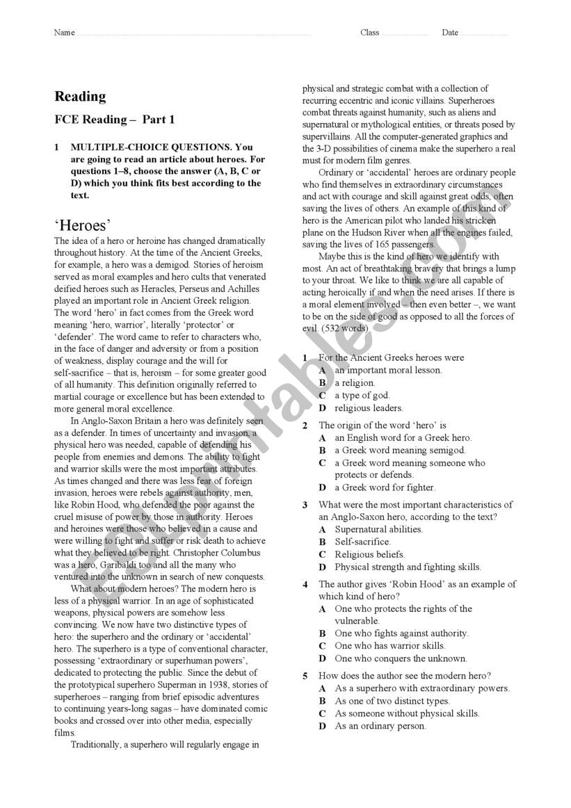 Reading and grammar exercises worksheet
