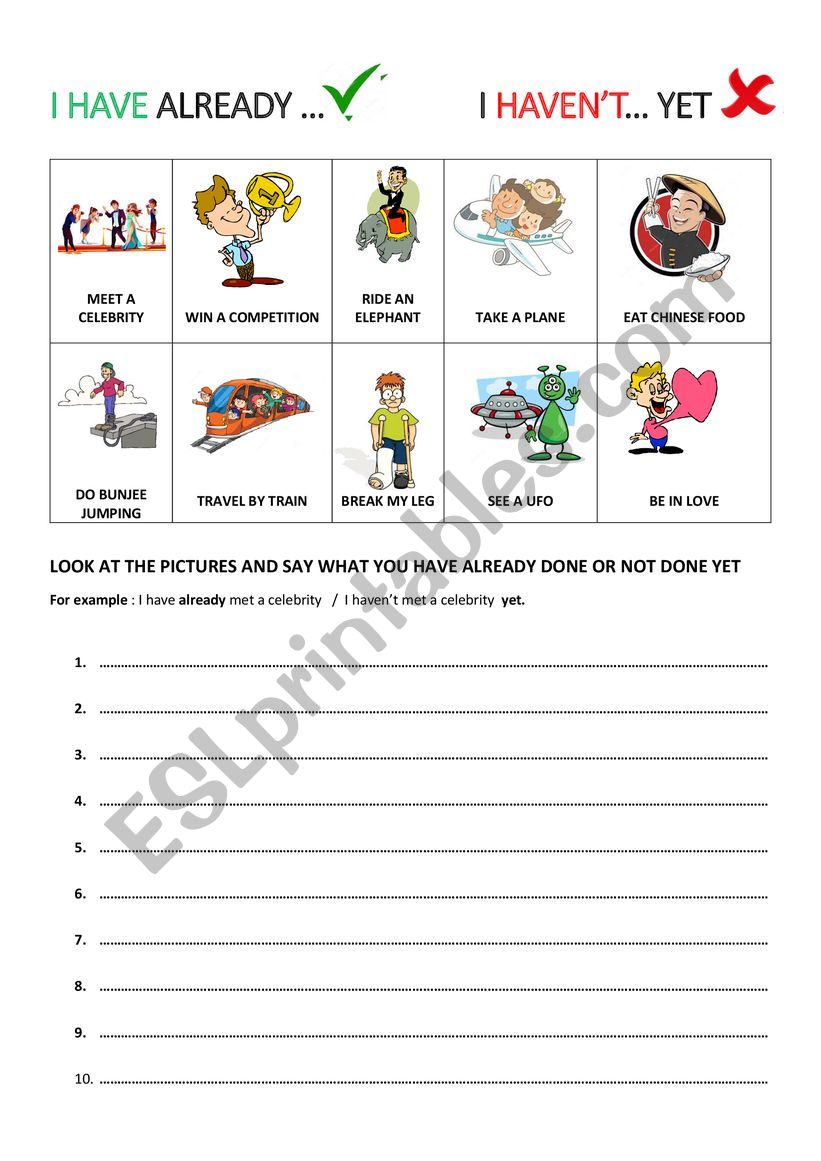 PRESENT PERFECT: MY EXPERIENCE