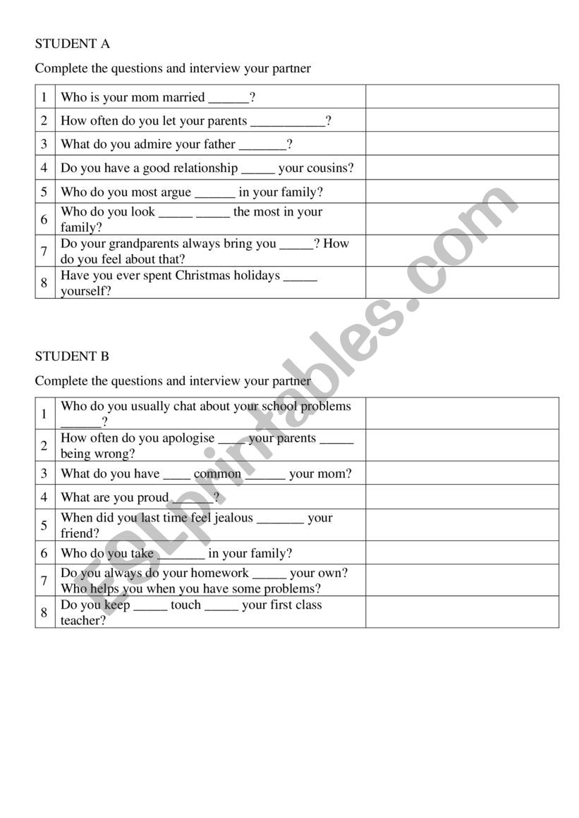 Prepositional phrases worksheet