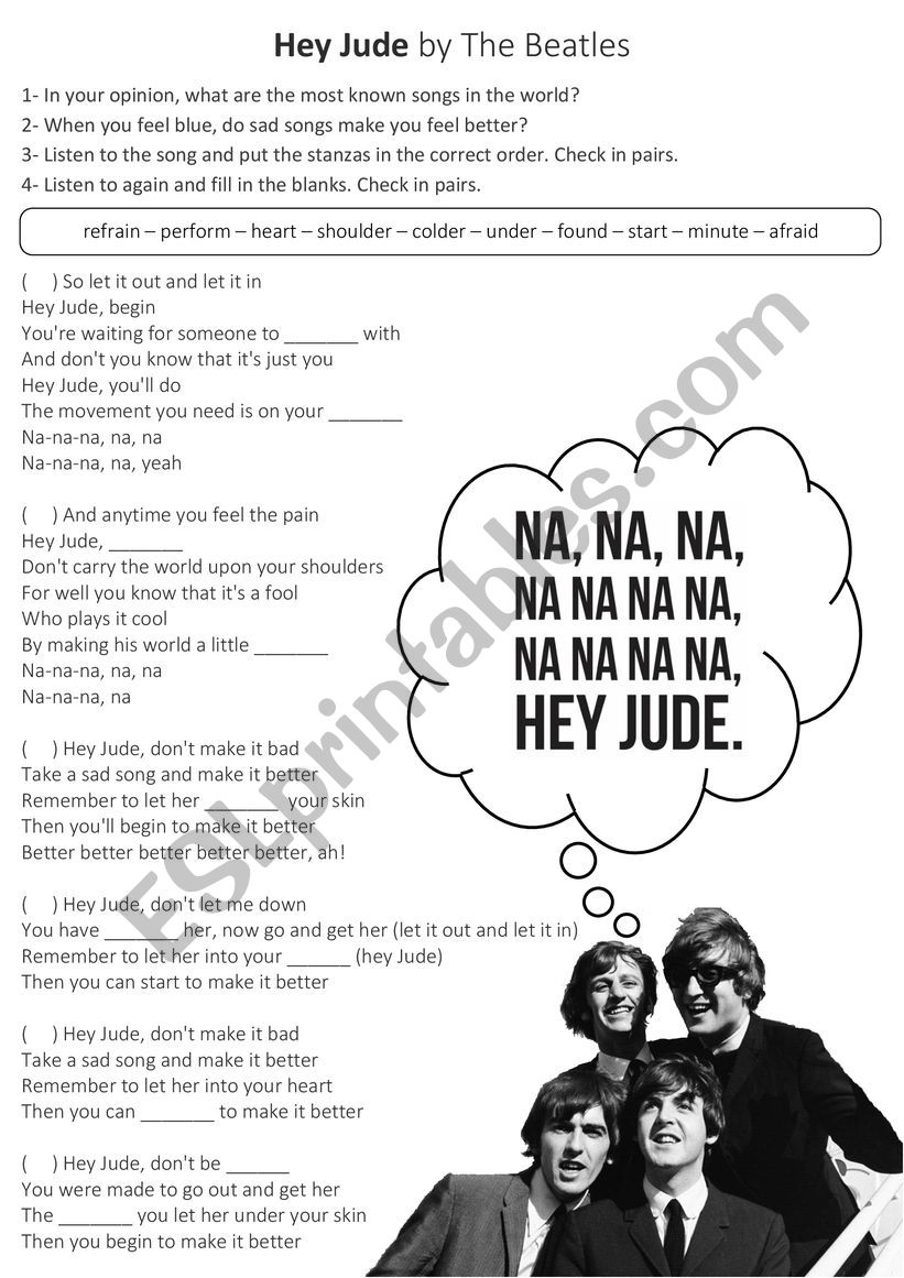 Hey Jude by The Beatles - Song