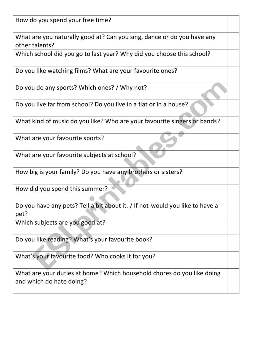 Hawaiian skirt introduction activity